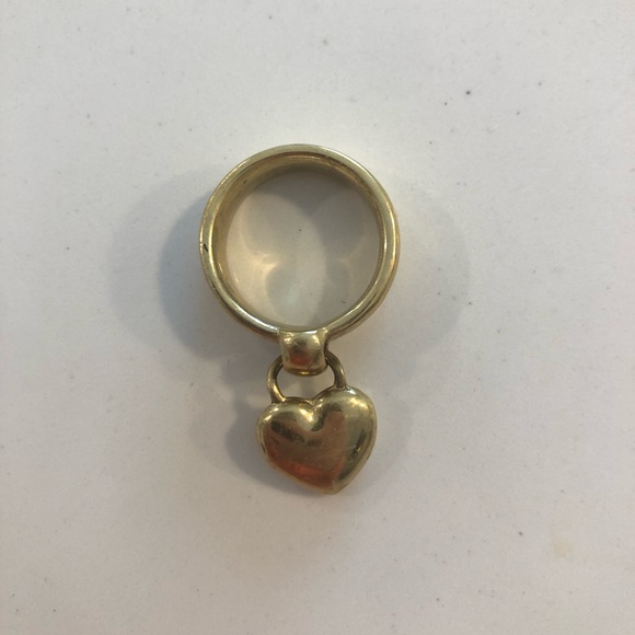 Laura Lombardi Amorina Ring- Recycled Brass, Size 7 - Picture 3 of 5